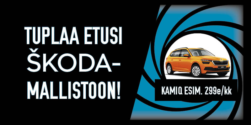 Wetteri Kaarajahti Skoda-edut