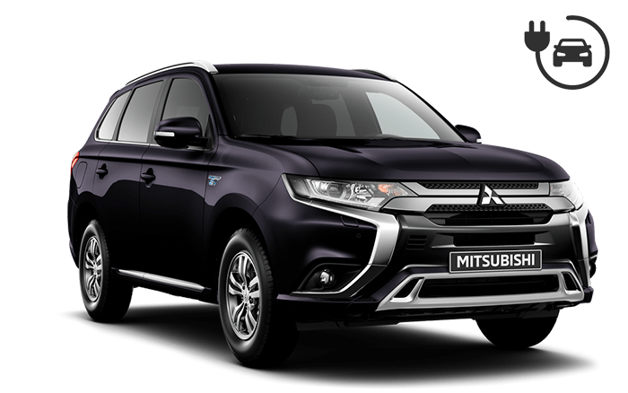 Mitsubishi Outlander PHEV lataushybridi